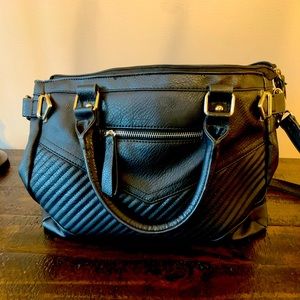 Candies Black Large Purse